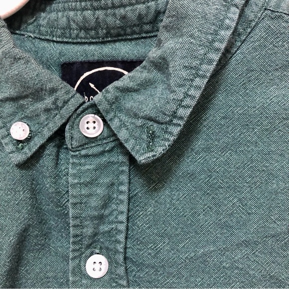 Birch Black Forest Green Button Down - Picture 6 of 6